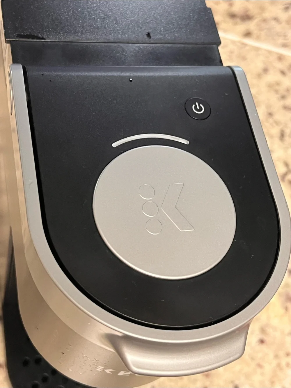 Keurig Black and Silver Single-Serve Coffee Maker